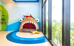 Khu vui chơi trong nhà cho bé tại căn hộ The View Riviera Point quận 7 - Căn hộ The View Keppel Land.