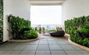 Vườn chân mây Sky Garden tại Tầng 29 căn hộ The View Riviera Point quận 7 - Căn hộ The View Keppel Land.