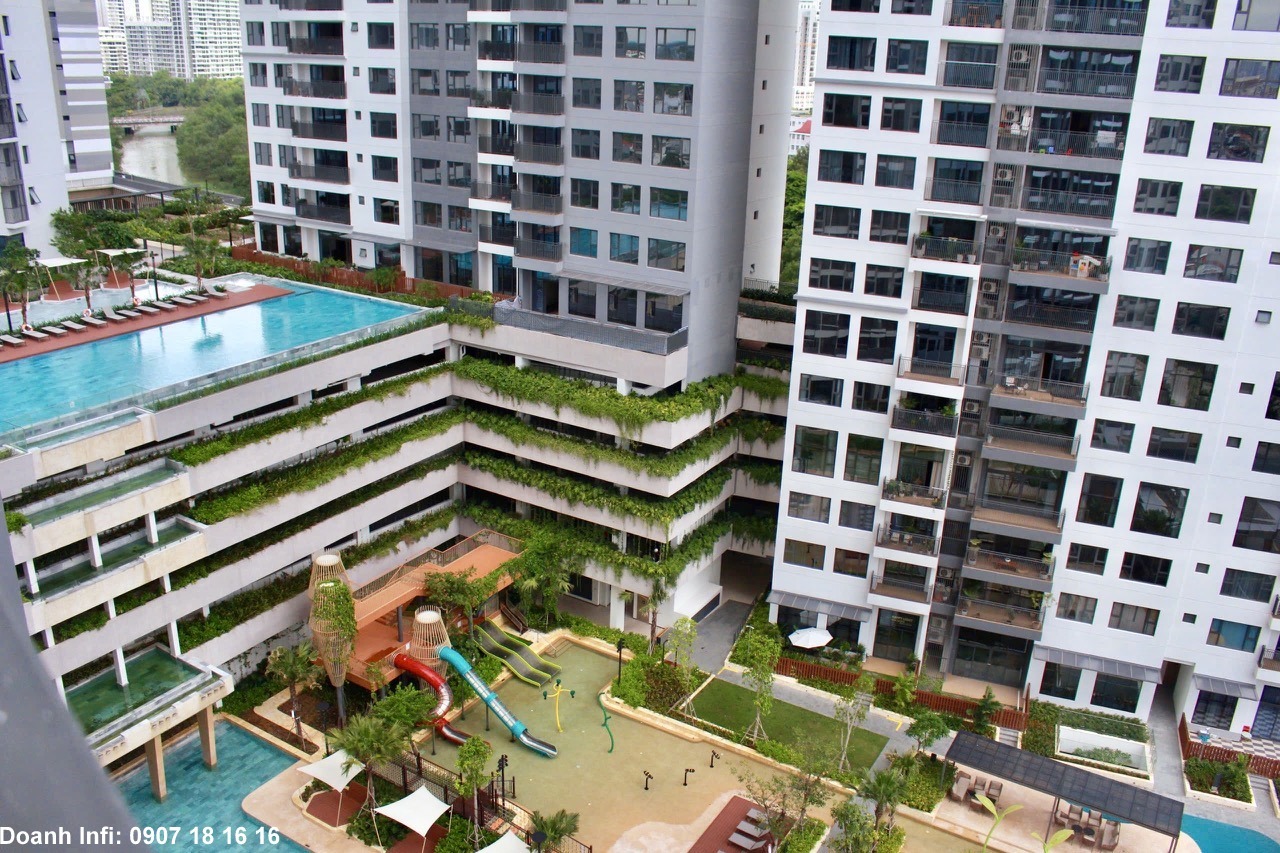 Cận cảnh nội khu căn hộ The Infiniti Riviera Point quận 7 - The Infiniti Keppel Land - hotline 0907181616